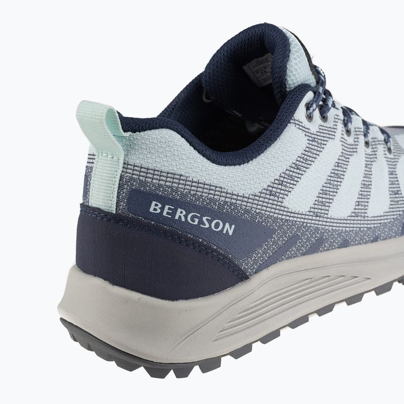 Női trekking cipő BERGSON Sirbal Low STX light blue 16