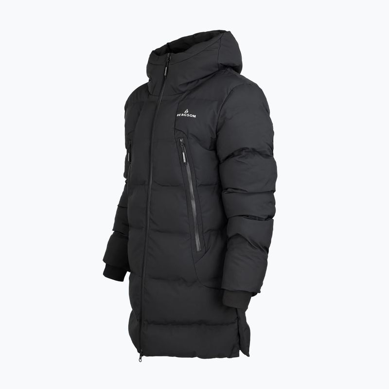 Férfi hőszigetelt kabát BERGSON Snow Leopard Primaloft fekete 4