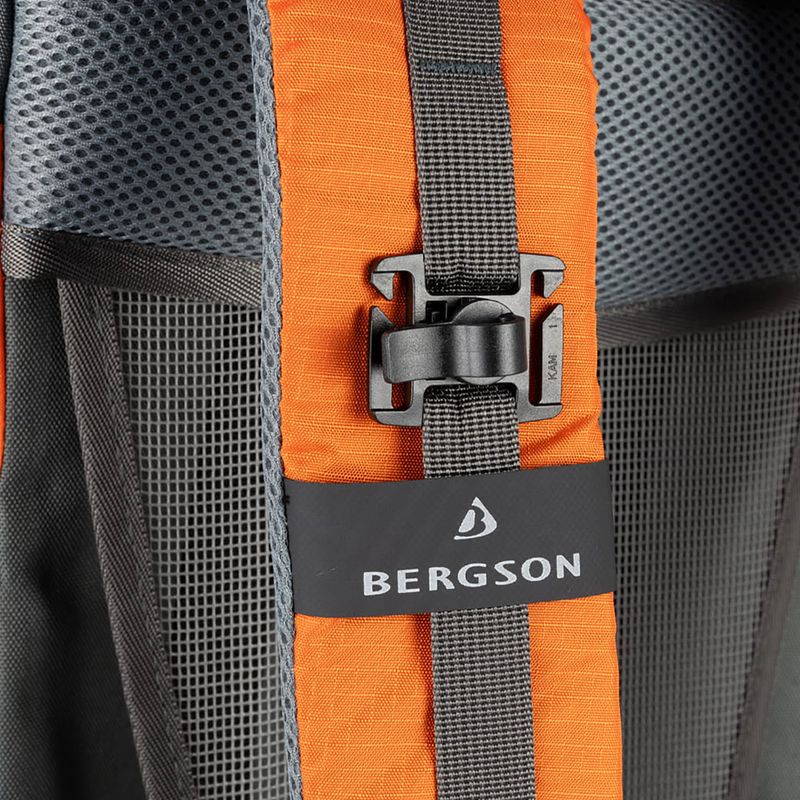BERGSON Vinstra 40 l túra hátizsák narancssárga 11