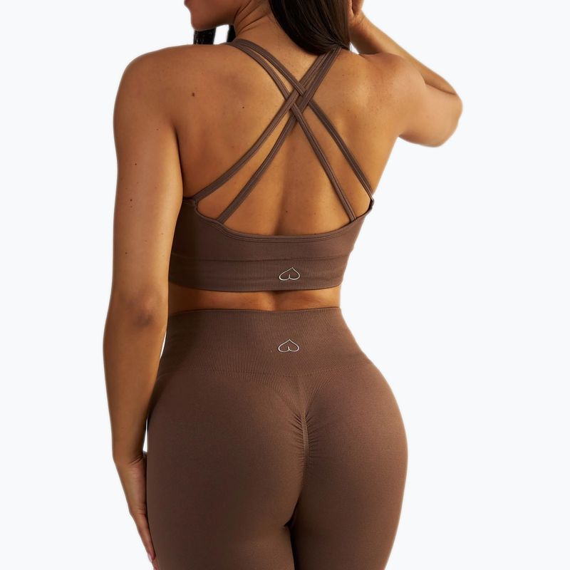 Sportmelltartó BeShaped Gym Queen brown 4