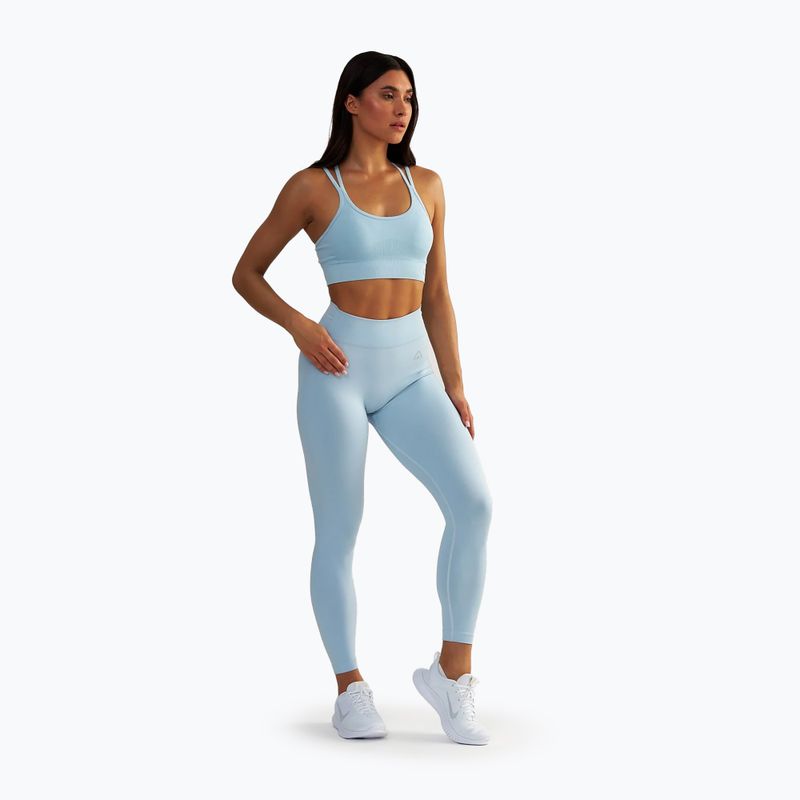 Női sportlegging BeShaped Shape Up dark light blue 2