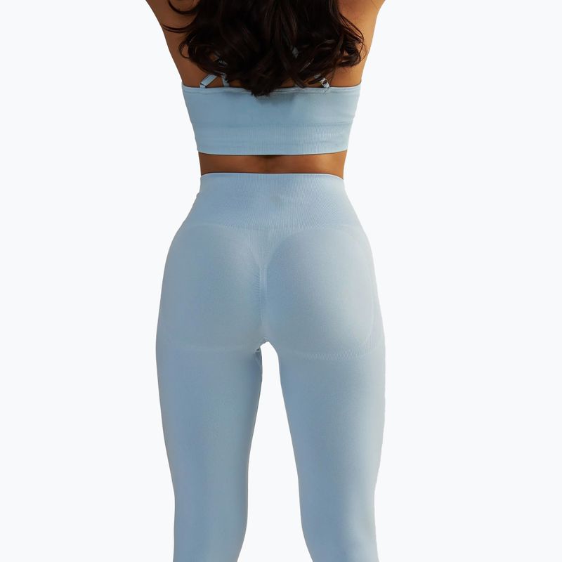Női sportlegging BeShaped Shape Up dark light blue 6