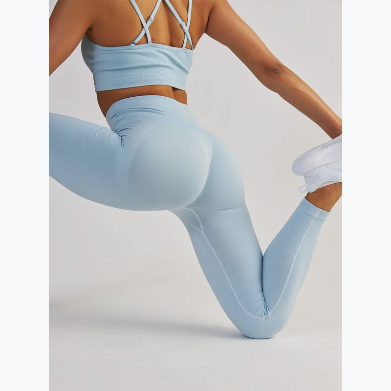 Női sportlegging BeShaped Shape Up dark light blue 7