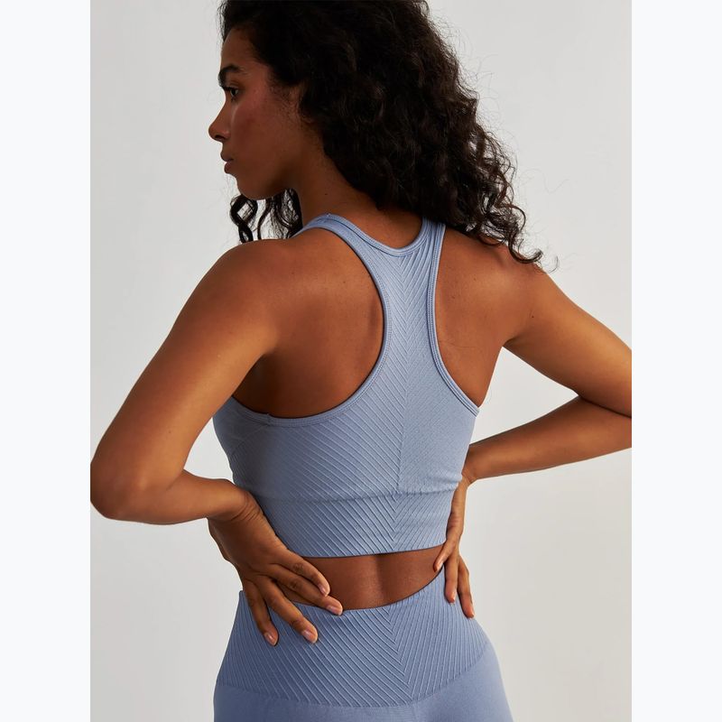 Női edzőfelső BeShaped Femme Force light blue 5