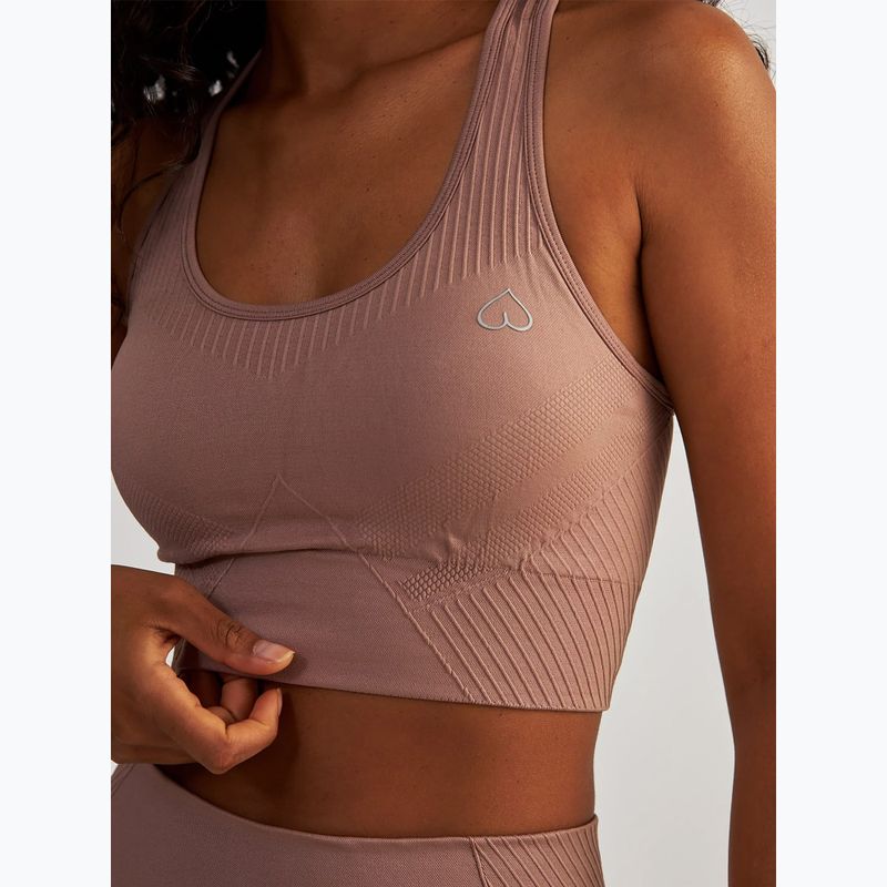 Női edzőfelső BeShaped Femme Force rose-gold 5