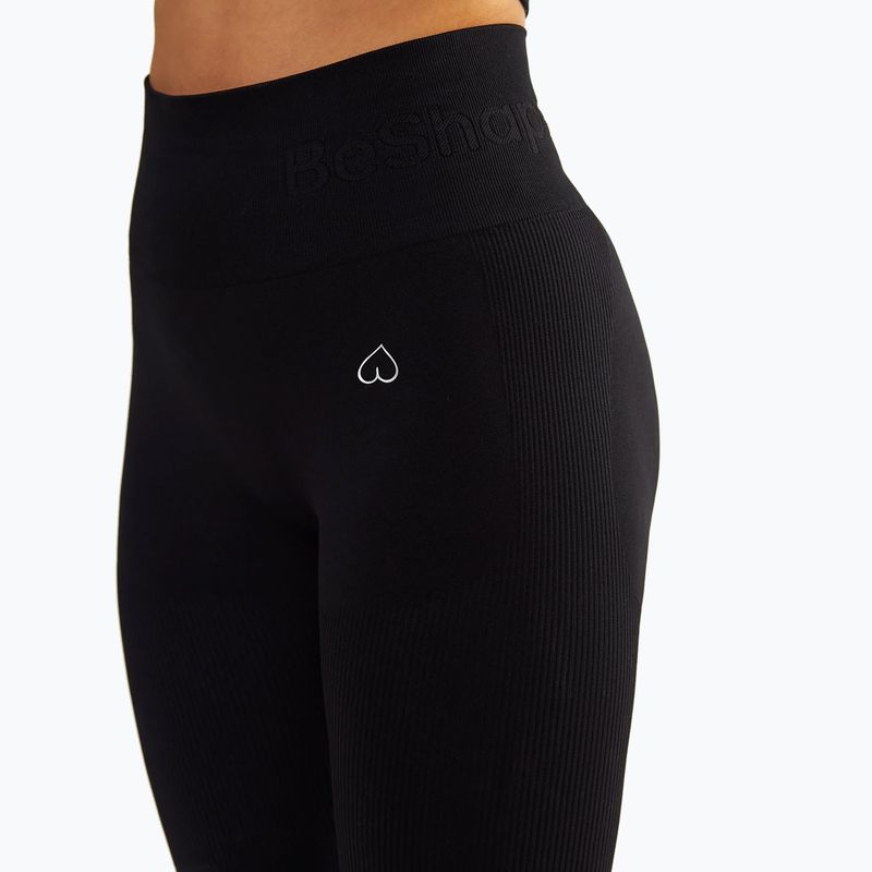Legginsy treningowe damske BeShaped Body Boost black 5