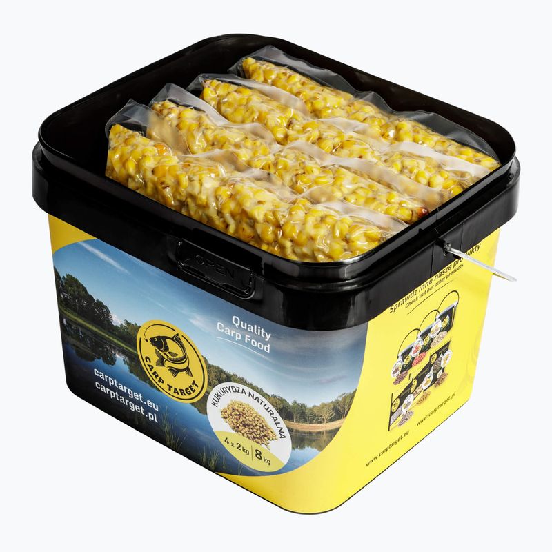 Horgász kukorica Carp Target Truskawka + Vödör 10 l 2