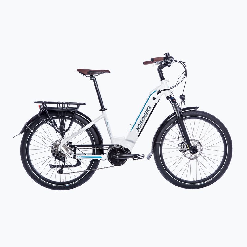 JOBOBIKE Linda 36V 14Ah 504Wh női elektromos kerékpár, fehér