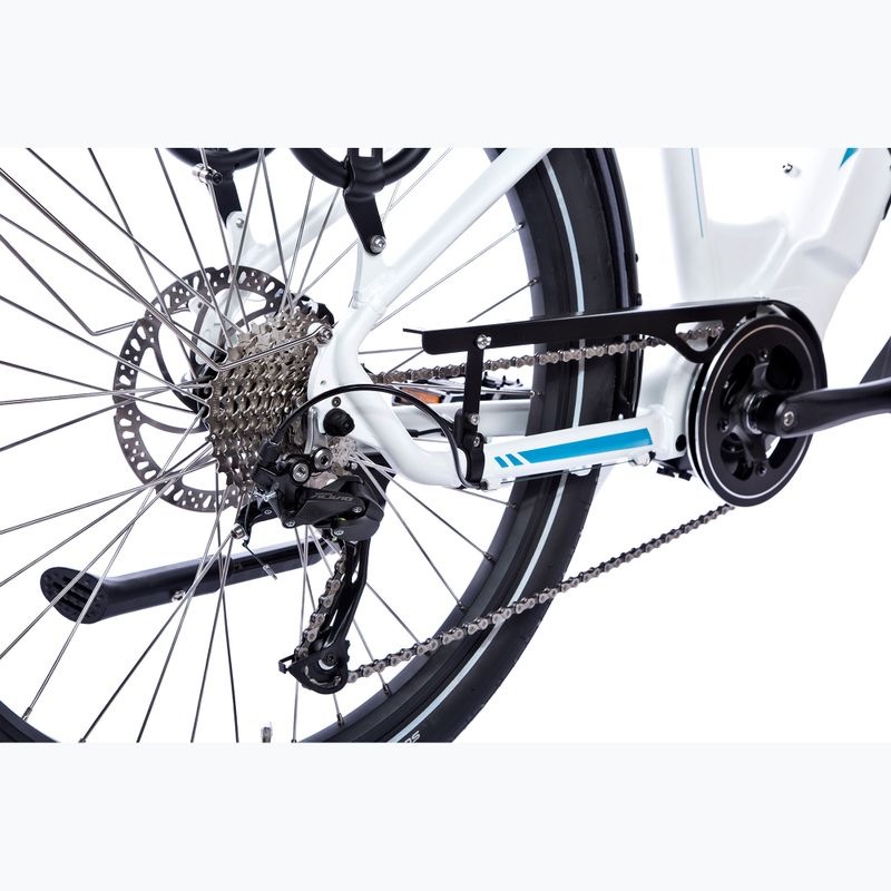 JOBOBIKE Linda 36V 14Ah 504Wh női elektromos kerékpár, fehér 15