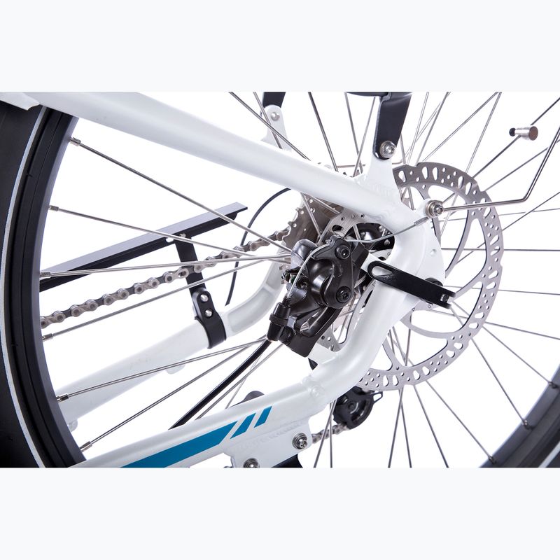 JOBOBIKE Linda 36V 14Ah 504Wh női elektromos kerékpár, fehér 17