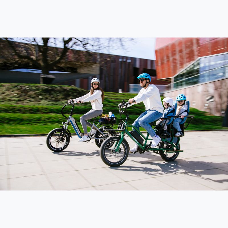 JOBOBIKE Transer 48V 15Ah 720Wh elektromos kerékpár, zöld 5