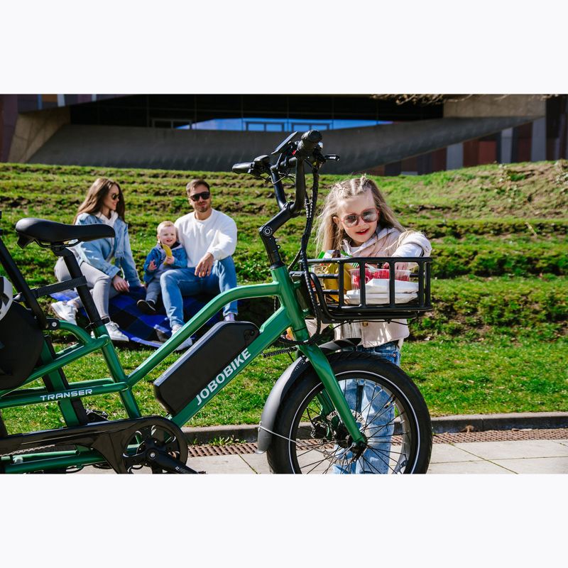 JOBOBIKE Transer 48V 15Ah 720Wh elektromos kerékpár, zöld 6