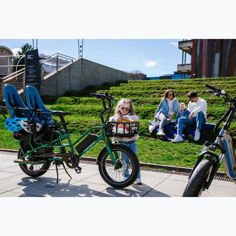 JOBOBIKE Transer 48V 15Ah 720Wh elektromos kerékpár, zöld 7