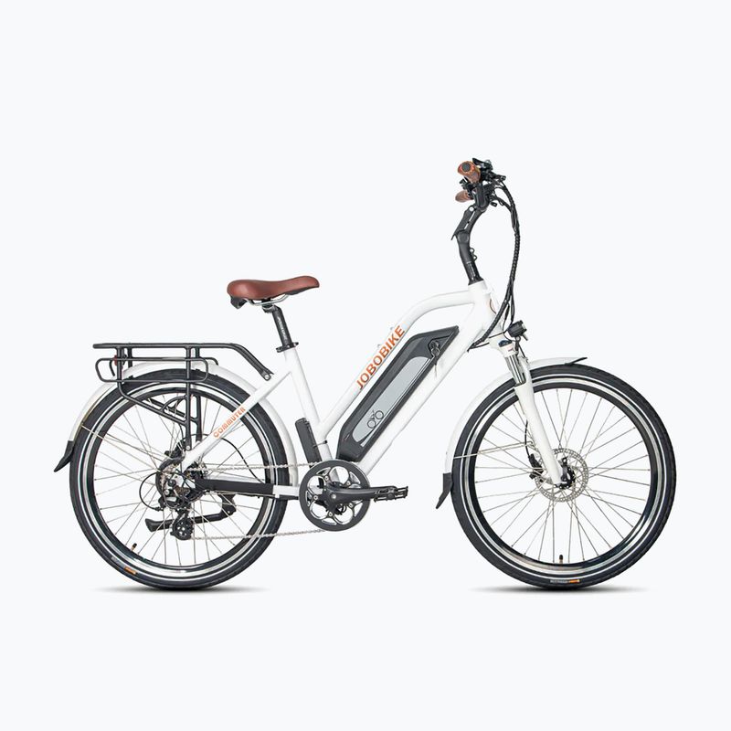 JOBOBIKE Commuter 36V 18.2Ah 655Wh elektromos kerékpár, fehér