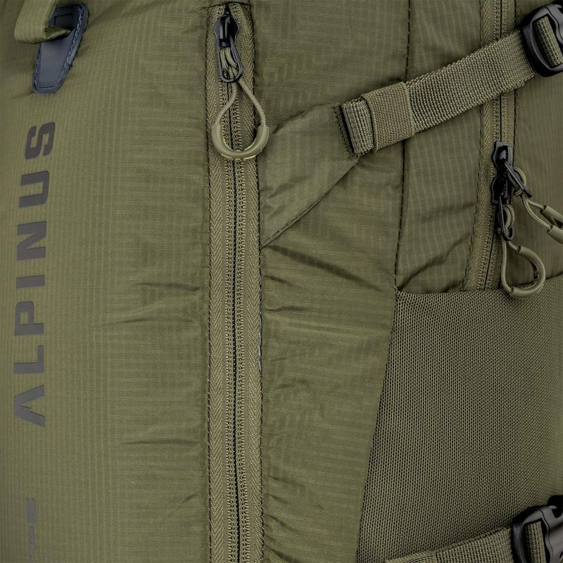 Alpinus Mallcu 28 l túra hátizsák zöld 3