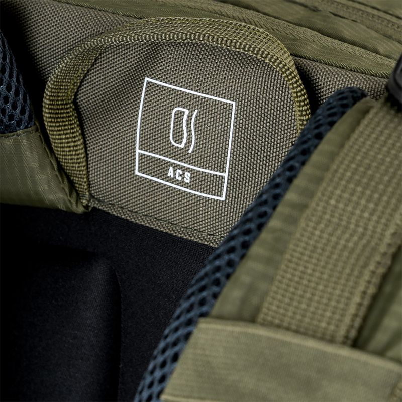 Alpinus Mallcu 28 l túra hátizsák zöld 4