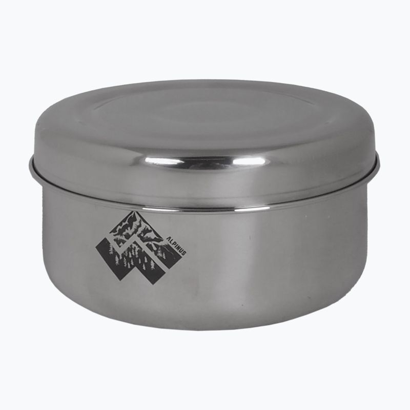 Alpinus Yucatan 2l, 1.5l és 0.6l acél túraedénykészlet 4