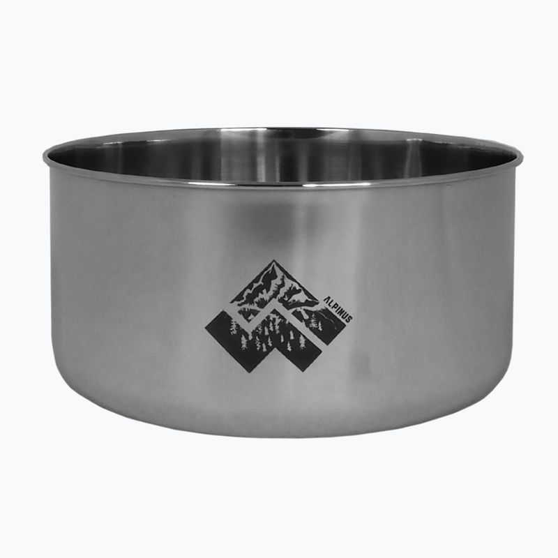 Alpinus Yucatan 2l, 1.5l és 0.6l acél túraedénykészlet 5