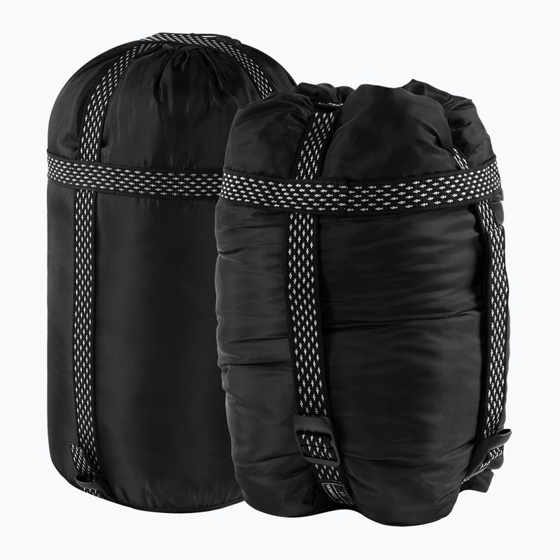 Alpinus Warm 1350 hálózsák balra fekete 2
