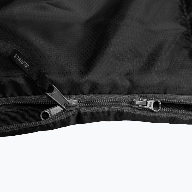 Alpinus Warm 1350 hálózsák balra fekete 3