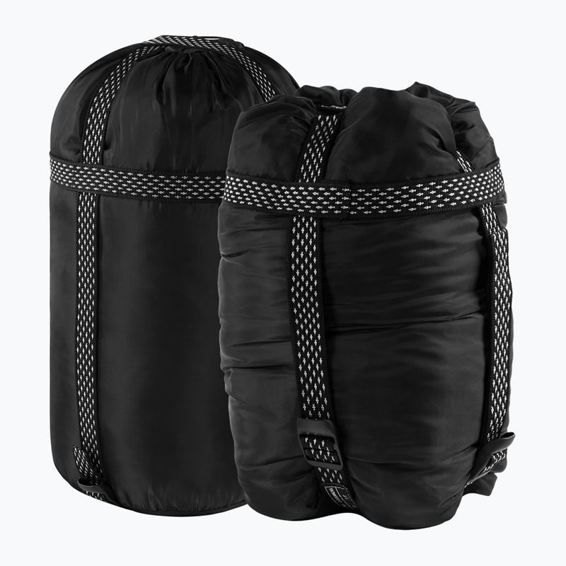 Alpinus Warm 1800 hálózsák jobbra fekete 2