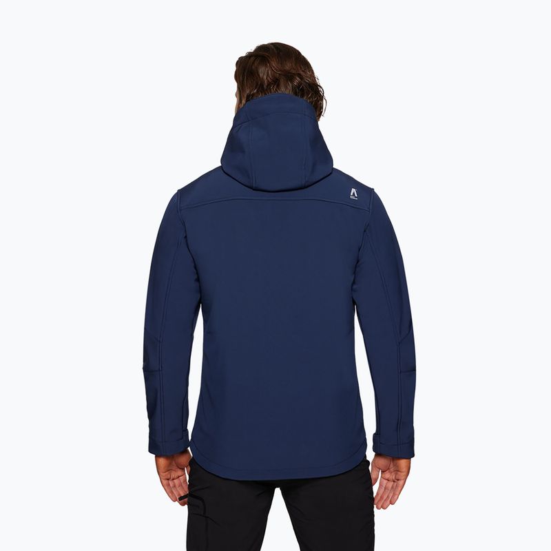 Férfi softshell dzseki Alpinus ASO navy blue 3