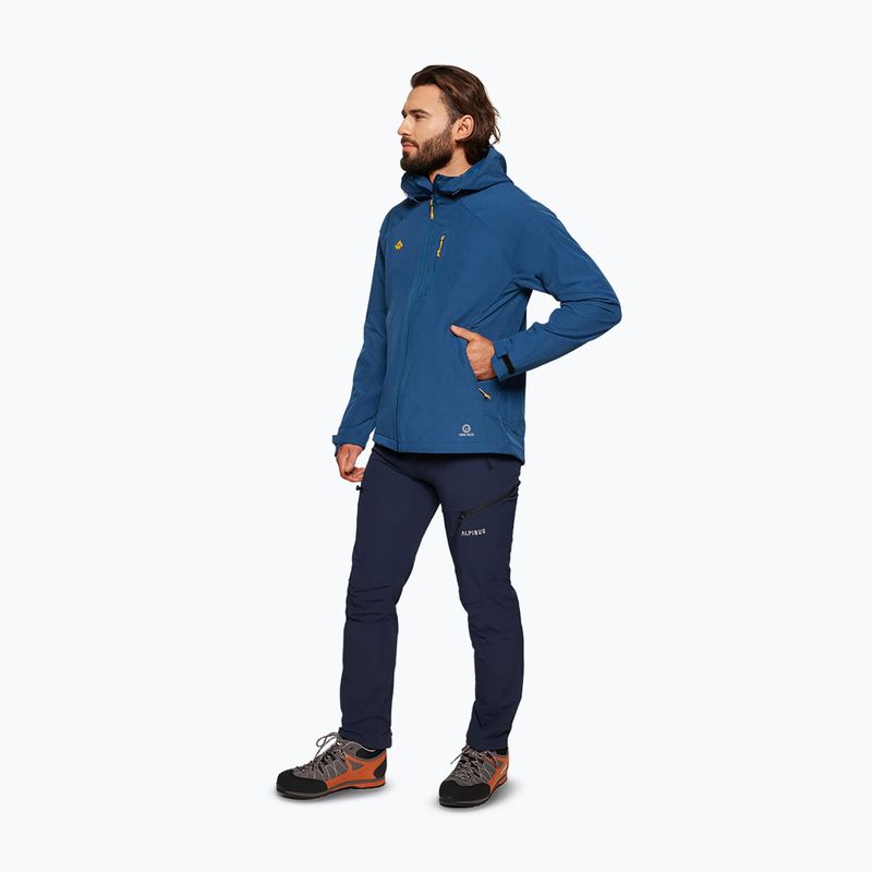 Férfi softshell dzseki Alpinus Lautaro navy blue 2