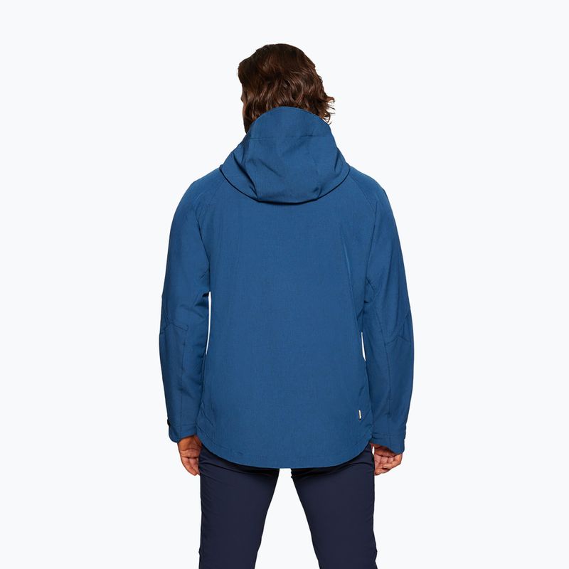 Férfi softshell dzseki Alpinus Lautaro navy blue 3