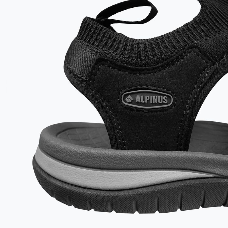 Alpinus férfi szandál Sosneado fekete 5