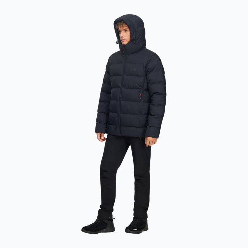 Férfi bélelt kabát Alpinus Furggen navy blue 2