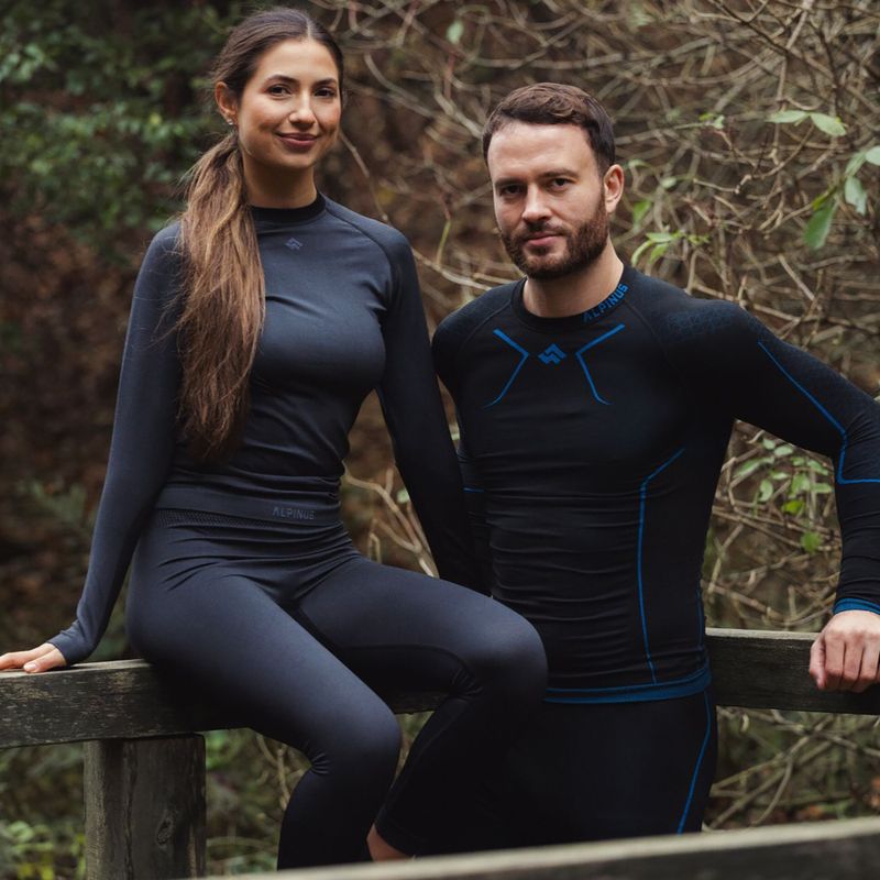 Női thermo fehérnemű szett Alpinus Moelv Set black 10