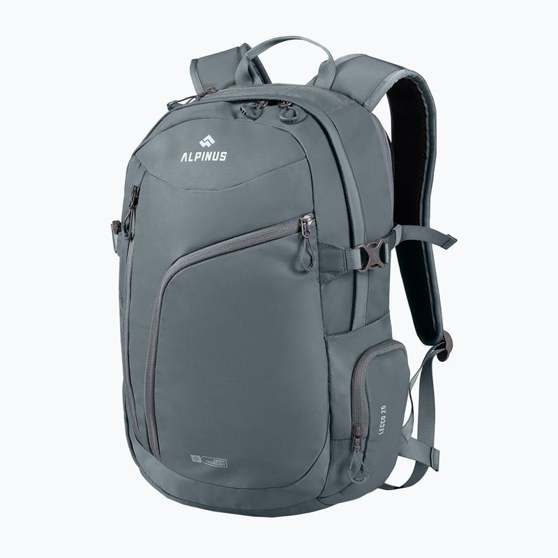 Alpinus Lecco 25 l túrahátizsák acél/szürke