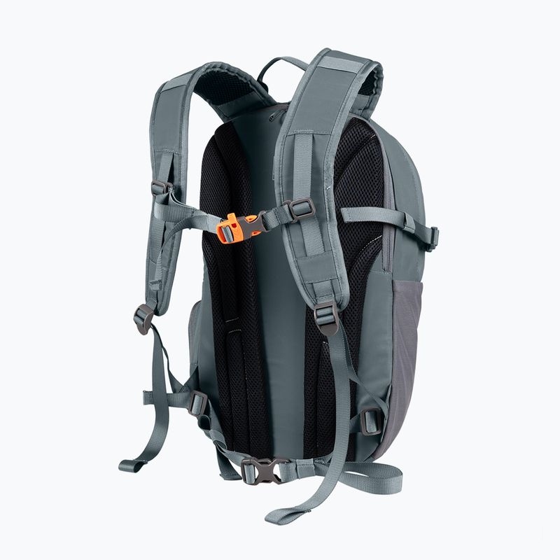 Alpinus Lecco 25 l túrahátizsák acél/szürke 2