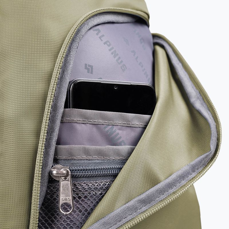 Alpinus Lecco 25 l világoszöld túrahátizsák 6