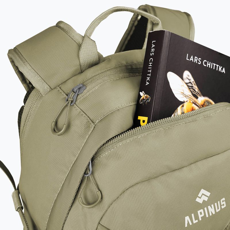 Alpinus Lecco 25 l világoszöld túrahátizsák 7