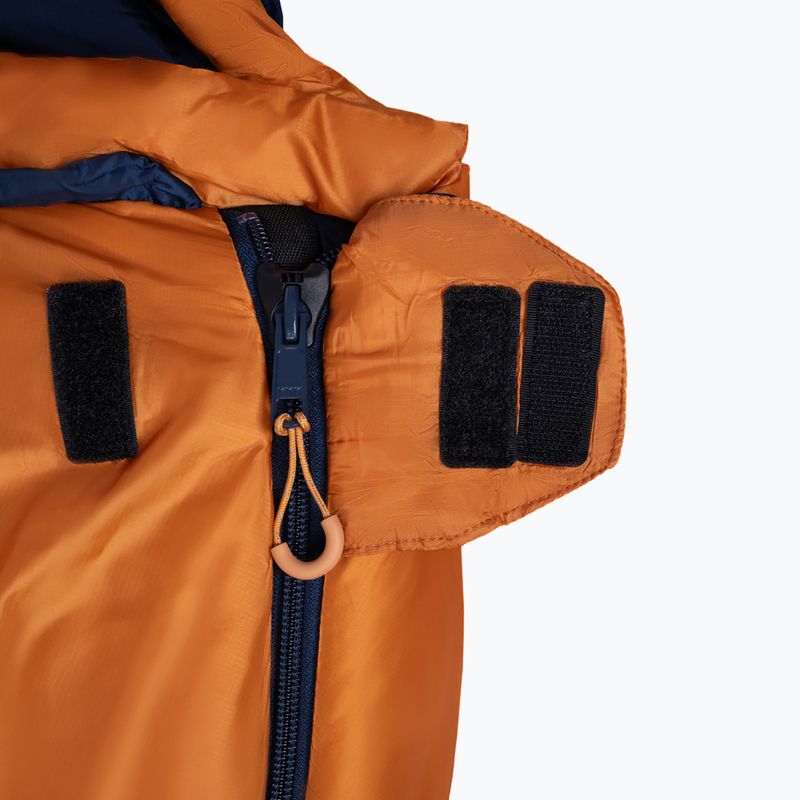 Alpinus Ultralight 850 hálózsák balra narancs/zöld 3