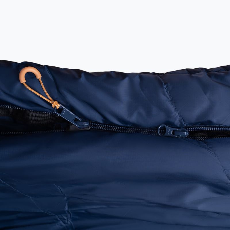 Alpinus Ultralight 850 hálózsák balra narancs/zöld 4