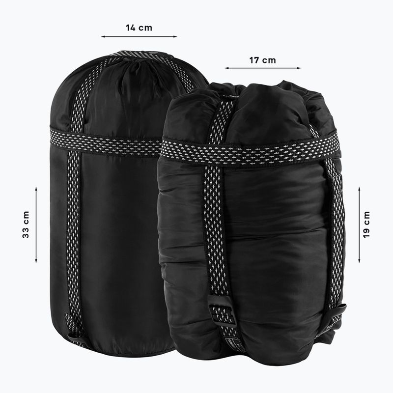 Alpinus Fiber Pro 800 hálózsák bal zöld 6