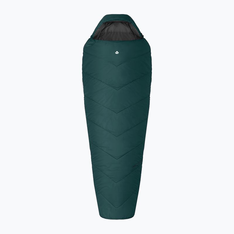 Alpinus Fiber Pro 800 hálózsák jobbra zöld