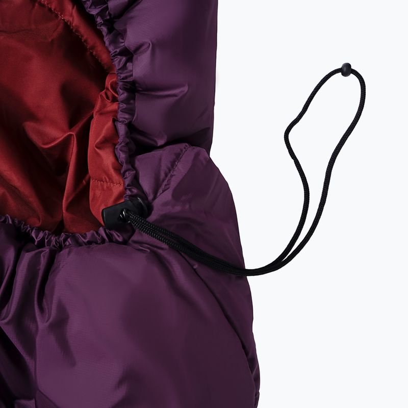 Alpinus Fiber Pro 1100 hálózsák bal bordó 2