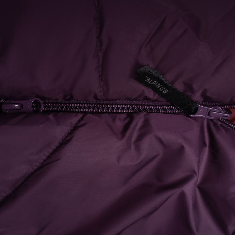 Alpinus Fiber Pro 1100 hálózsák bal bordó 4