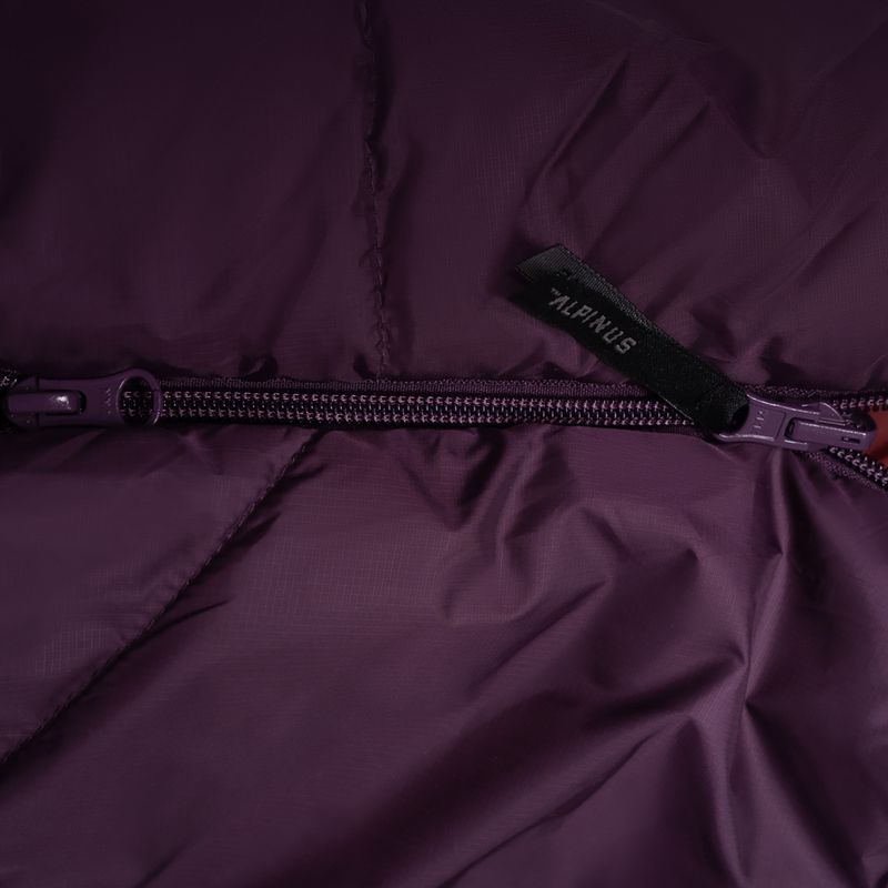 Alpinus Fiber Pro 1100 hálózsák jobb bordó 5