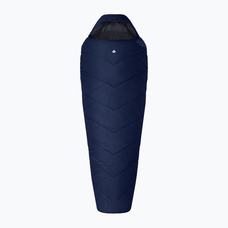 Alpinus Fiber Pro 1500 hálózsák balra tengerészkék
