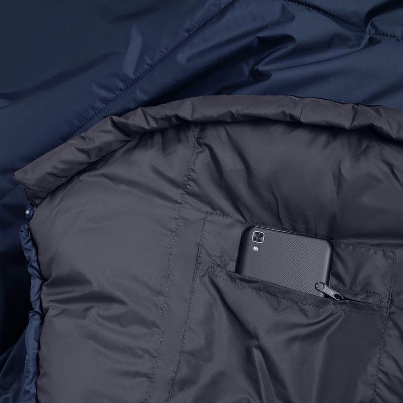 Alpinus Fiber Pro 1500 hálózsák jobbra tengerészkék 5