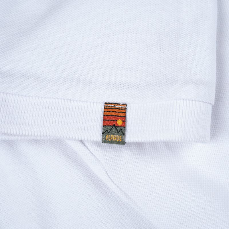 Alpinus Sherali férfi póló fehér 3