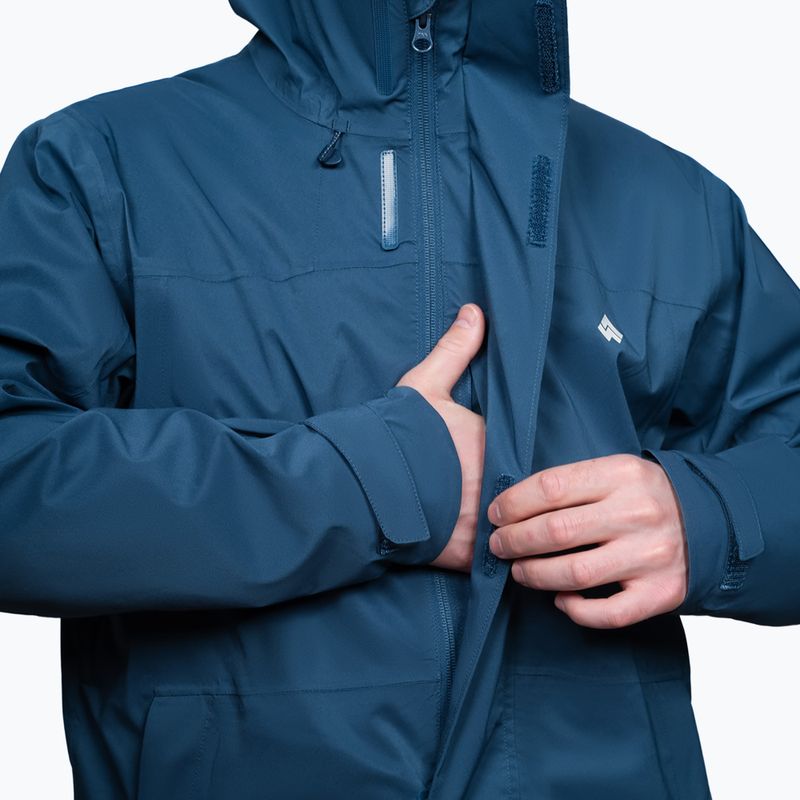 Alpinus férfi esőkabát Arys kék 6