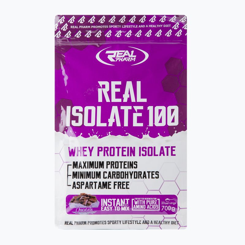 Tejsavó Real Pharm Real Isolate 700g csokoládé 586214
