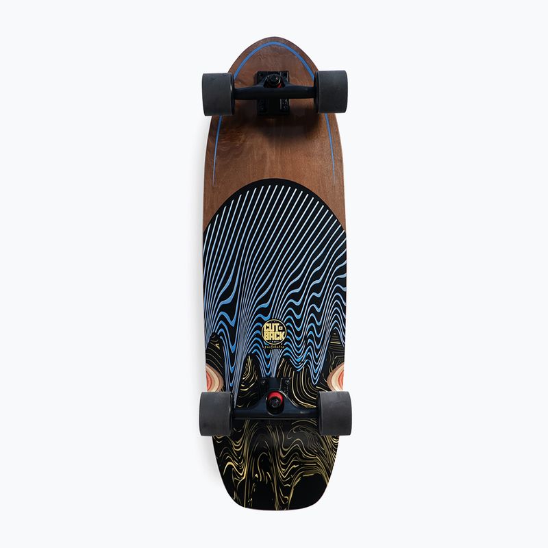 Surfskate Cutback Sötétkék 34" színes gördeszka CUT-SUR-DBL 7