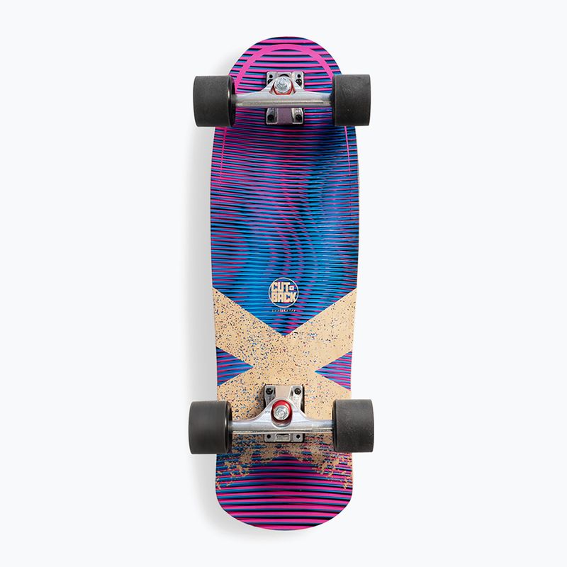 Surfskate gördeszka Cutback Purple Haze 29" lila-kék CUT-SUR-PHA 7