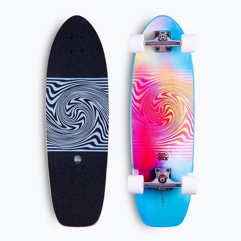 Surfskate gördeszka Cutback Blue Dream 32"